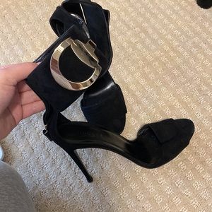 Black Gucci heels
